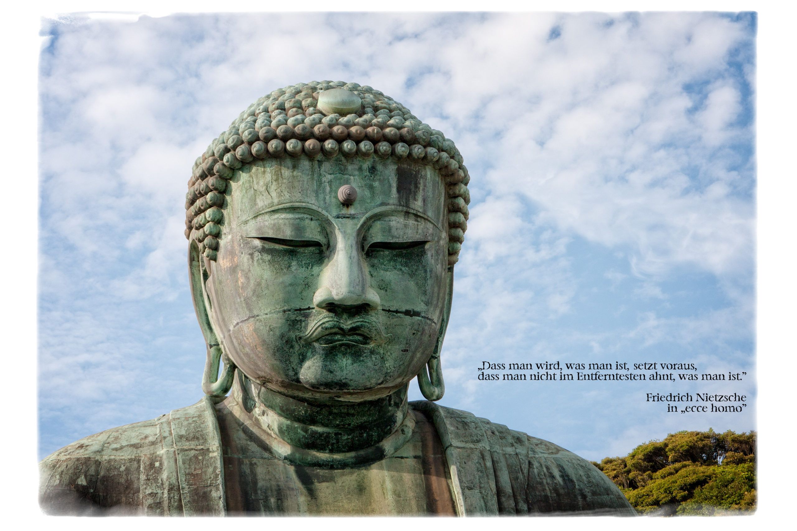 der große Buddha in Kamakura, Japan